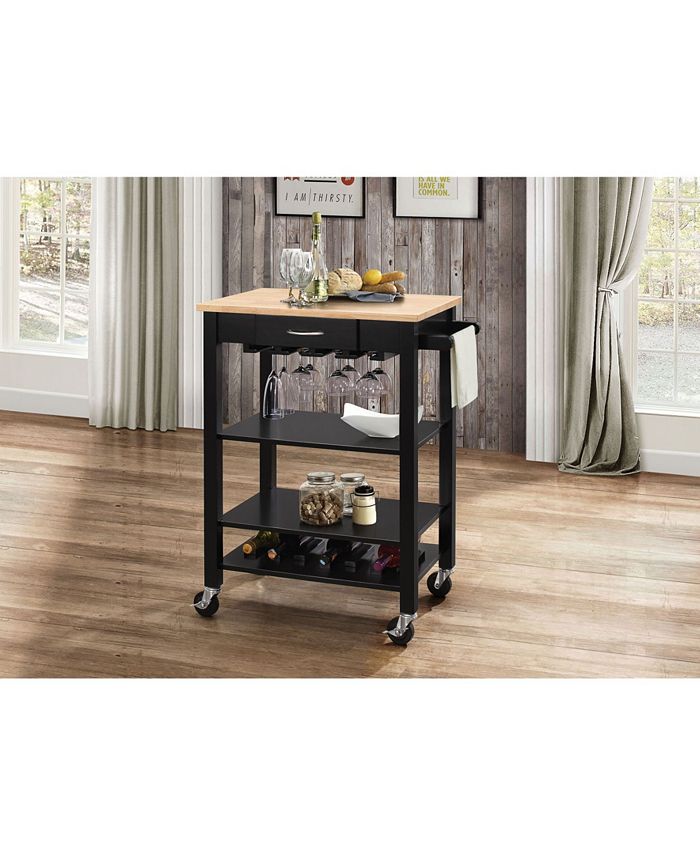 Acme Furniture Ottawa Kitchen Cart Macy's