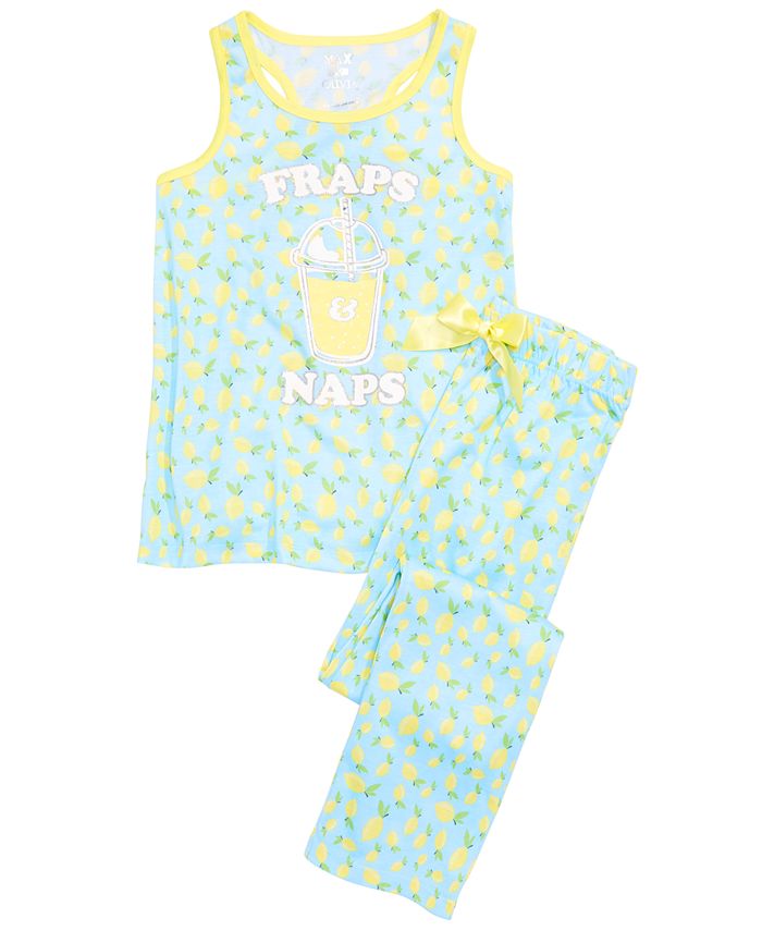 Girls outlet lemon pajamas