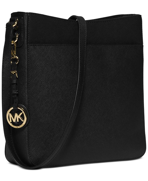 Michael Kors Jet Set Travel Large Saffiano Messenger Bag & Reviews