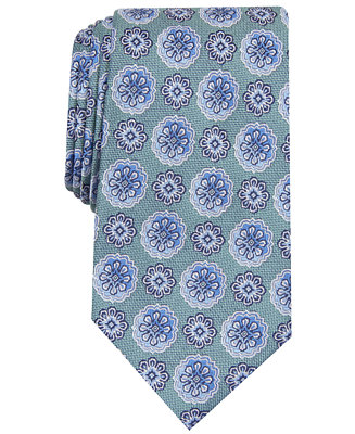 Tasso Elba Men's Hayes Classic Medallion Tie, Created for Macy's - Macy's
