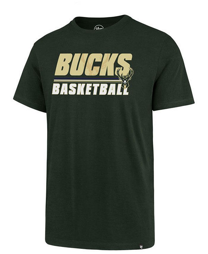 '47 Brand Men's Milwaukee Bucks Fade Back Super Rival T-Shirt & Reviews ...