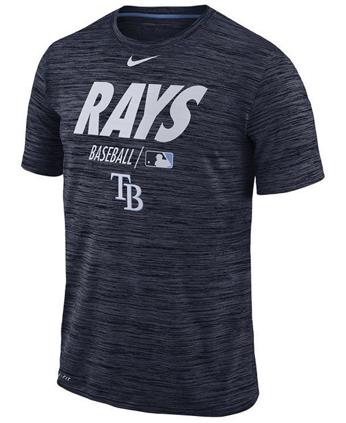 Nike Men's Tampa Bay Rays Velocity Team Issue T-Shirt - Macy's