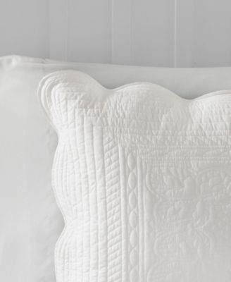 Tuscany Reversible Scalloped Edge 3-Pc. Quilt Set, Full/Queen