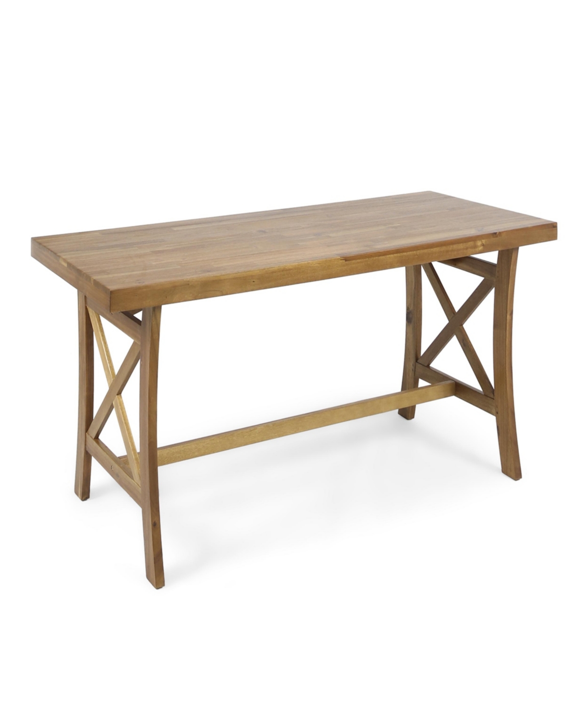 Shop Noble House Tuomo Traditional Acacia Wood Desk In No Color