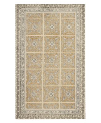 French Connection - Janis Stonewash Printed Cotton 30" x 50" Accent Rug