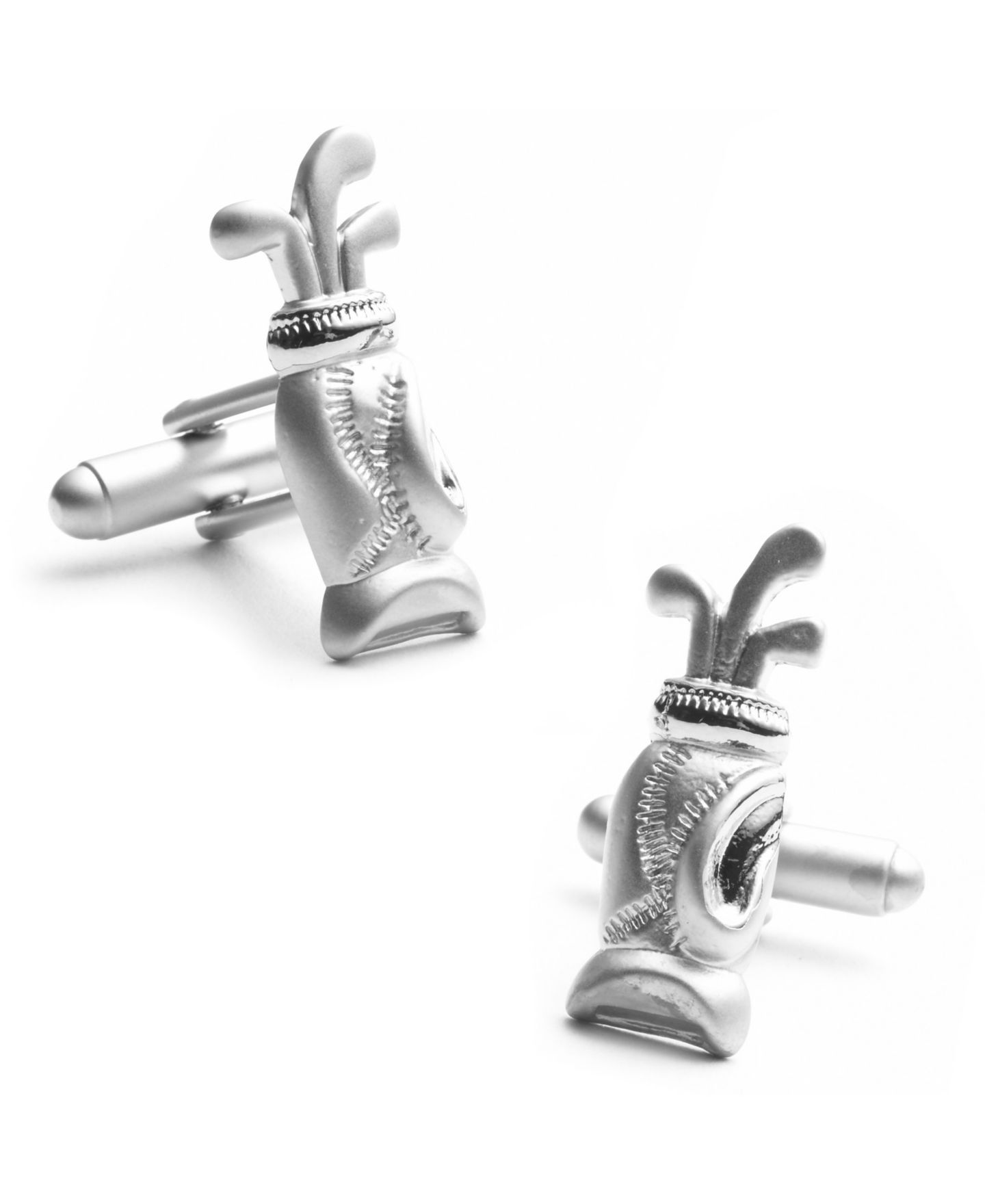 Мужские запонки Cufflinks Inc. Plated Golf Bag Cufflinks — фото 1