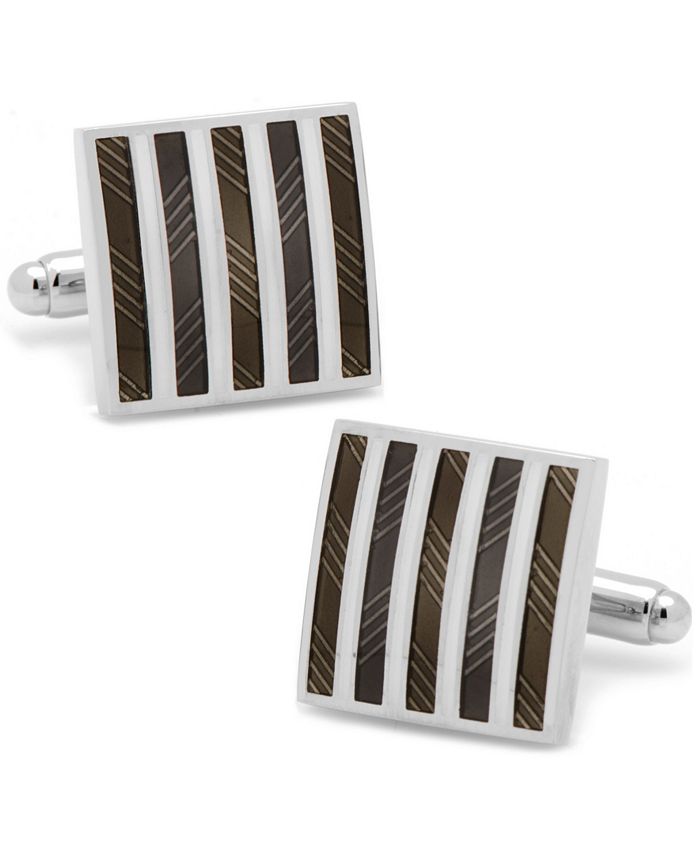 Cufflinks Inc. Striped Square Cufflinks Macy's
