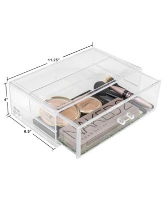 Large Makeup Storage Organizer Drawer - Perfect for Organizing Makeup Palettes, Hair Accessories, Cosmetics & more