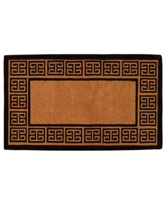 Home & More - The Grecian 18" x 30" Coir Doormat