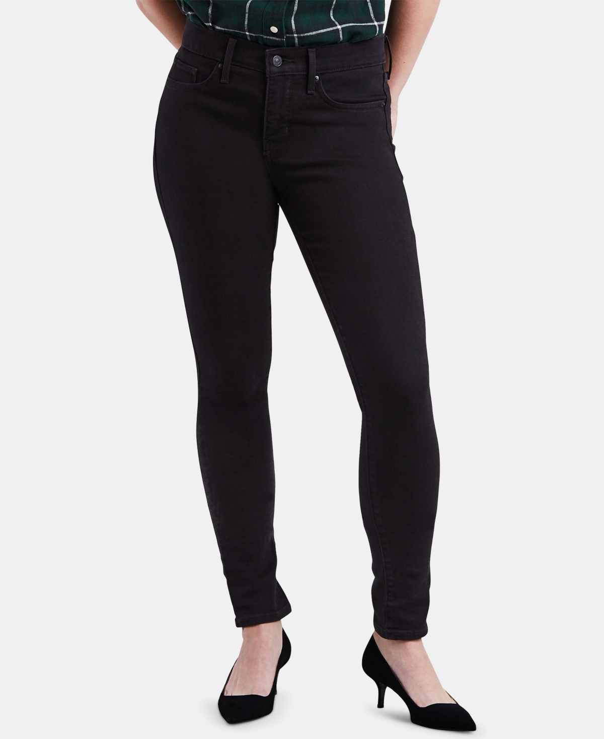 Women's 311 Shaping Skinny Jeans in Long Length - Black