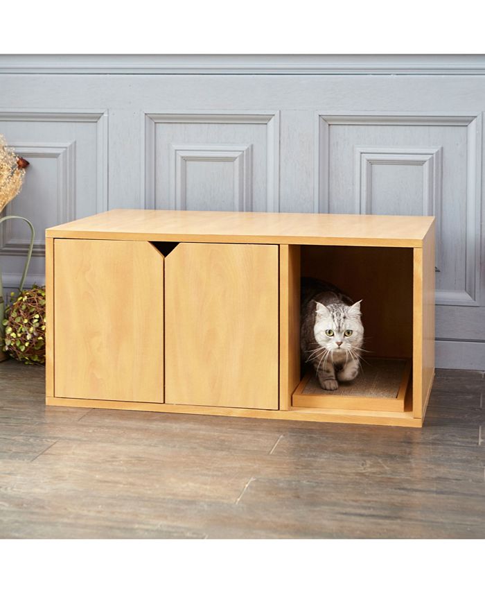 Way Basics Eco Friendly Cat Litter Box Enclosure Macy's