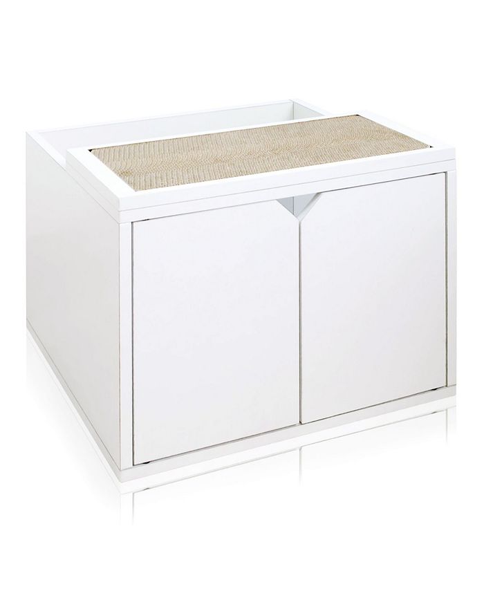Way Basics Eco Friendly Cat Litter Box Enclosure Macy's