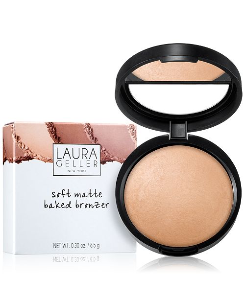 Laura Geller Beauty Soft Matte Baked Bronzer Reviews Makeup