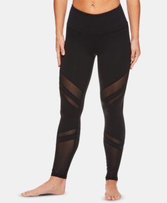 Gaiam - Melrose Mesh-Trimmed Leggings