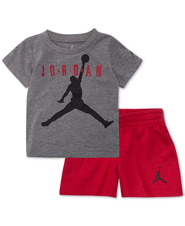 Jordan Toddler Boys 2Pc. Cotton TShirt & Shorts Set Macy's
