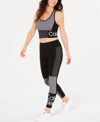 calvin klein leggings and sports bra