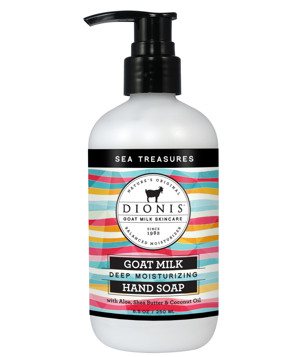 Goat Milk Hand Soap - Sea Treasures, 8.5 oz.