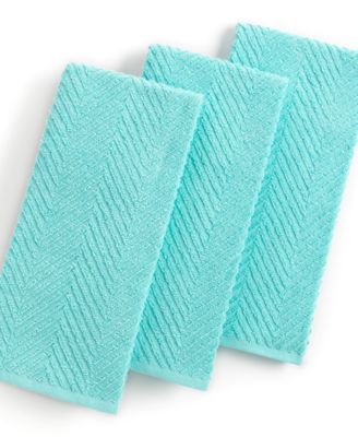 aqua kitchen towels