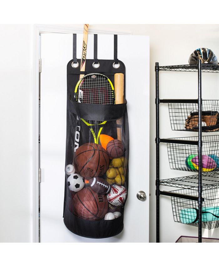 Honey Can Do OverTheDoor Hanging Sports Equipement Organizer Macy's
