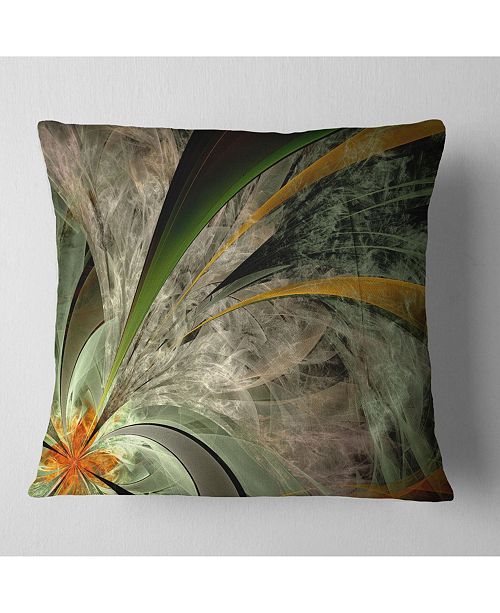 Design Art Designart Symmetrical Fractal Flower In Green Floral Throw Pillow 16 X 16 Reviews Decorative Throw Pillows Bed Bath Macy S Print custom fabric, wallpaper, home decor items with spoonflower starting at $5. macy s