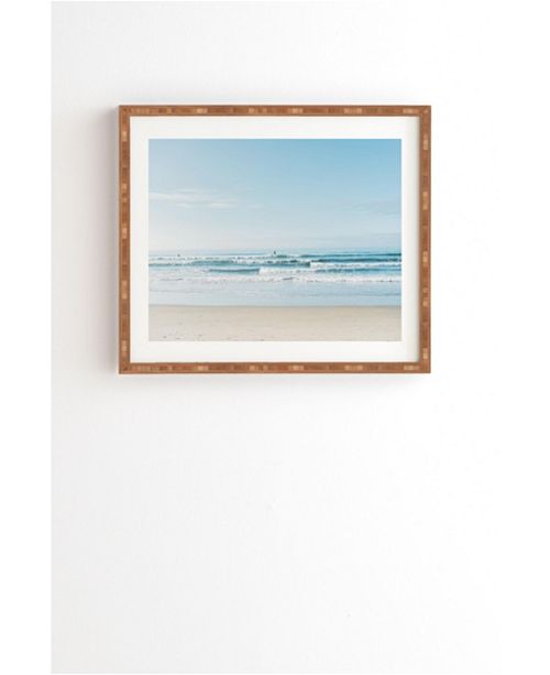 Deny Designs California Surfing Framed Wall Art & Reviews Wall Art Macy's