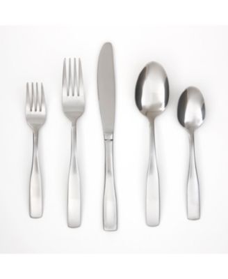 Cambridge - Madison Satin 60-Piece Flatware Set with Chrome Buffet