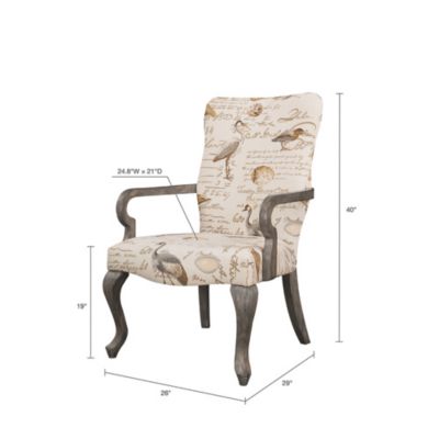 Furniture Bridgitte Fabric Accent Chair