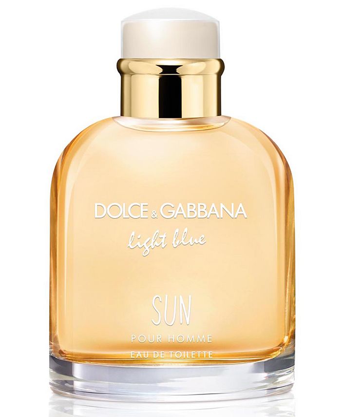 Dolce & Gabbana DOLCE&GABBANA Men's Light Blue Sun Eau de Toilette ...