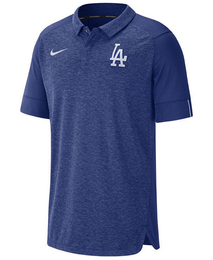 Nike Men's Los Angeles Dodgers Elite AC Polo - Macy's