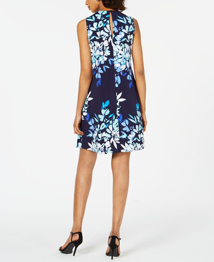 Jessica Howard FloralPrint Shift Dress Macy's