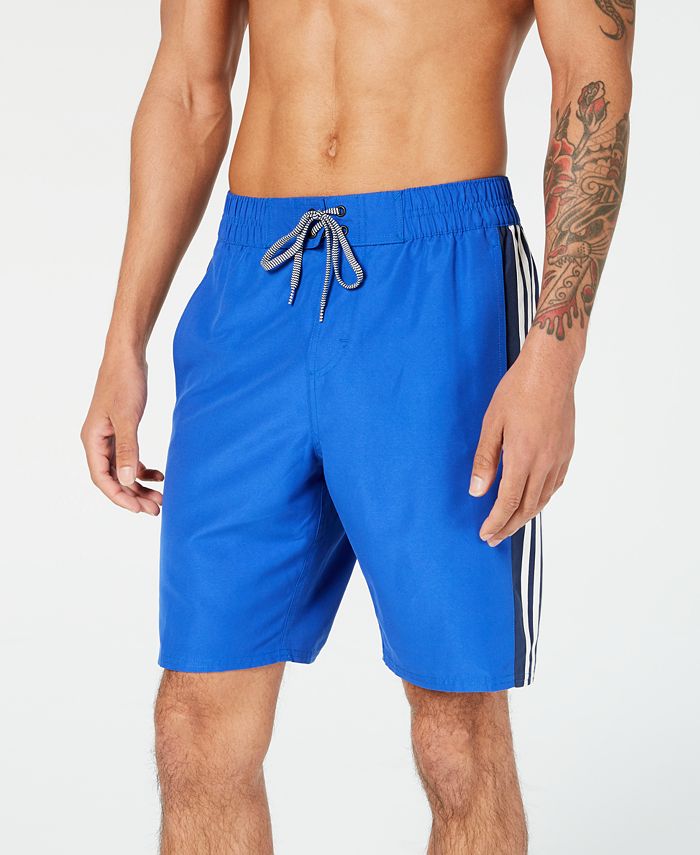 adidas Men's Hoopshot 9" Swim Trunks, Created for Macy's Macy's