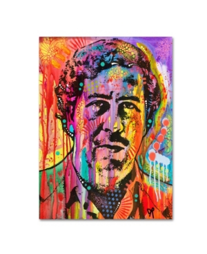 Trademark Global Dean Russo 'pablo Escobar' Canvas Art In Multi