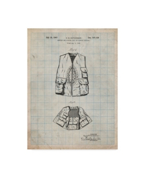 Trademark Global Cole Borders 'hunting And Fishing Vest' Canvas Art In Multi