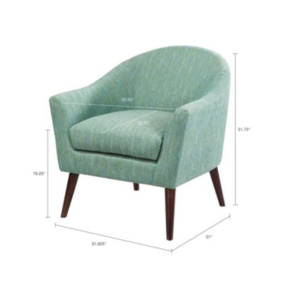 darwin fabric accent chair