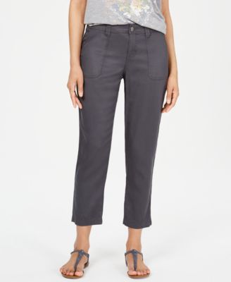 Style & Co - Tapered Ankle Utility Pants