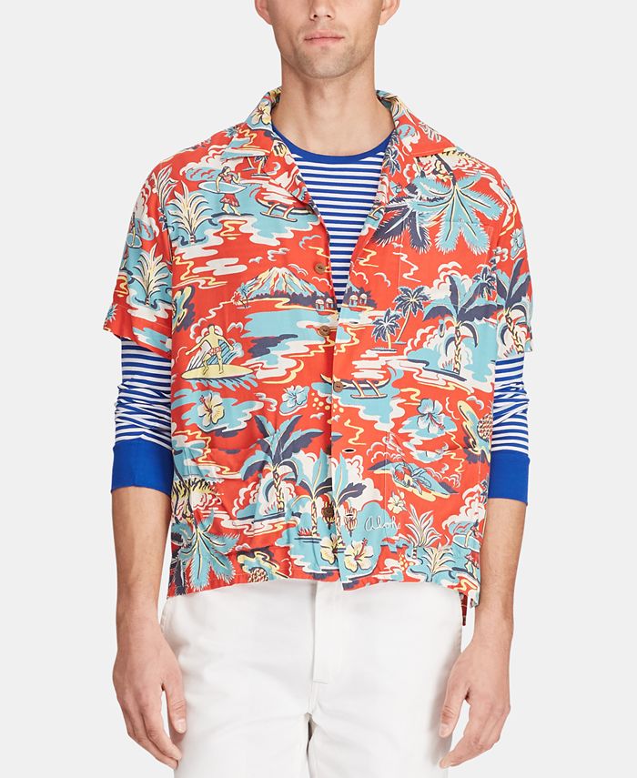 Aprender acerca 74+ imagen polo ralph lauren classic fit tropical shirt