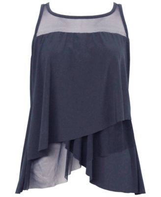 DD Cup Illusionist Mirage Tankini Top