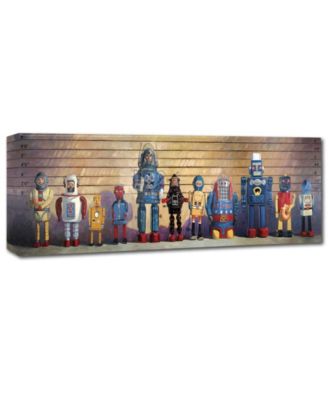 Trademark Global Eric Joyner 'The Usual Suspects' Canvas Art - 19" x 6" x 2"