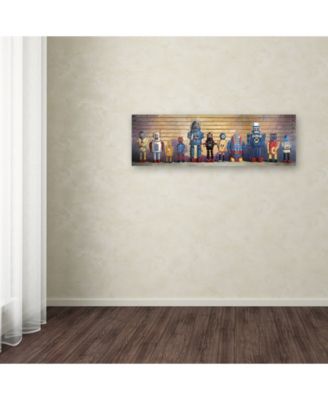 Trademark Global Eric Joyner 'The Usual Suspects' Canvas Art - 19" x 6" x 2"