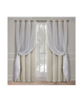Tan Beige 81 90 Inches Curtains Drapes Macy S