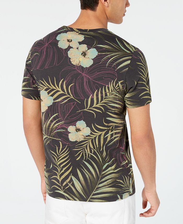 GUESS Men's Jungle Tiger Graphic T-Shirt - Macy's