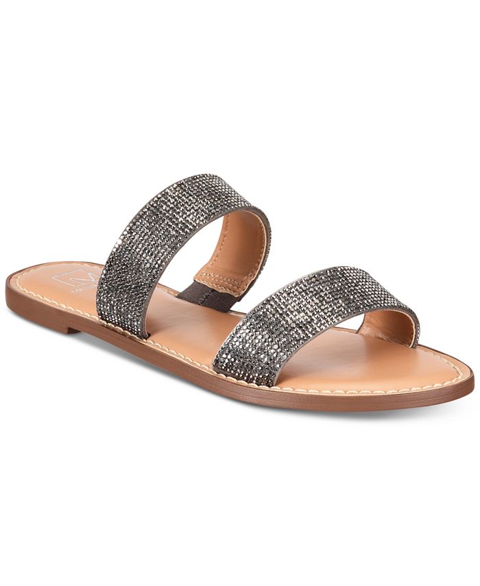 Material Girl Ginnie Flat Sandals, Created for Macy's - Macy's