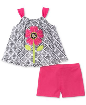 Kids Headquarters - Toddler Girls 2-Pc. Tank Top & Shorts Set