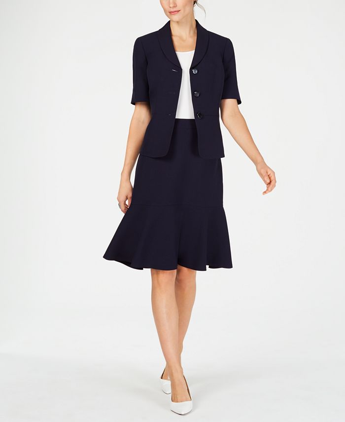 Classic Three Button Short Sleeve Smartsuit main image 1