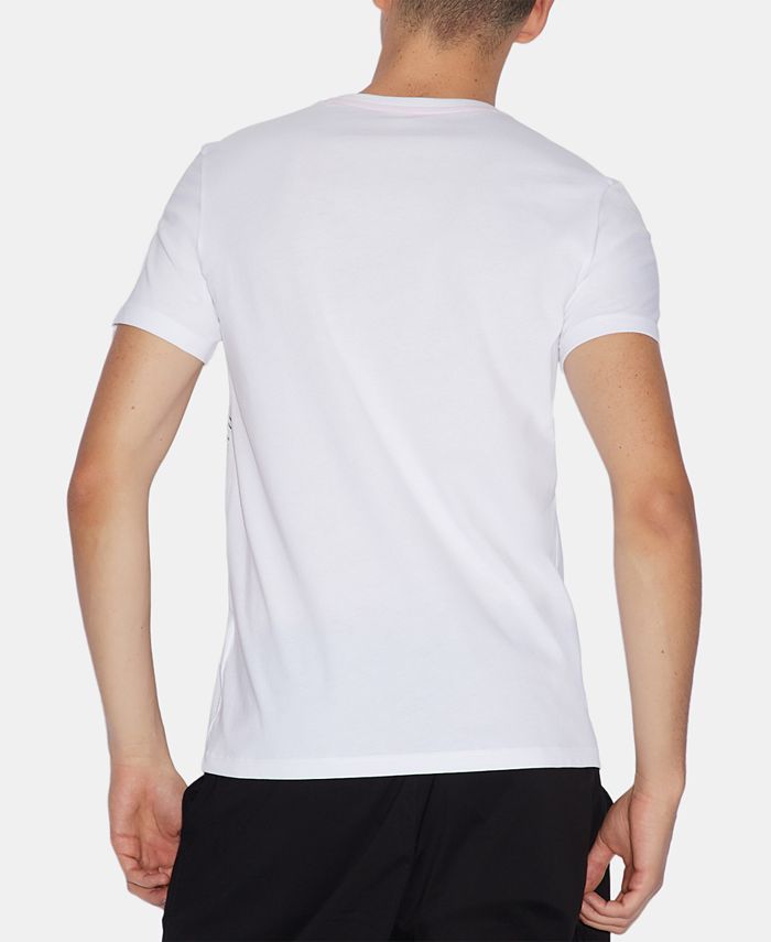 A|X Armani Exchange Men's Slim-Fit V-Neck Graphic T-Shirt - Macy's