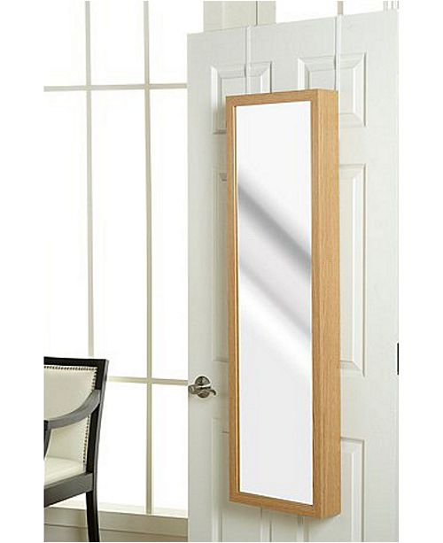 Mirrotek Plaza Astoria Over The Door Wall Mounted Jewelry Storage