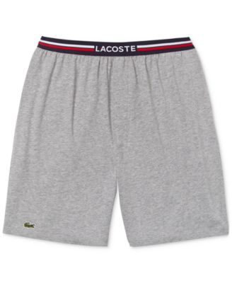 grey lacoste bottoms