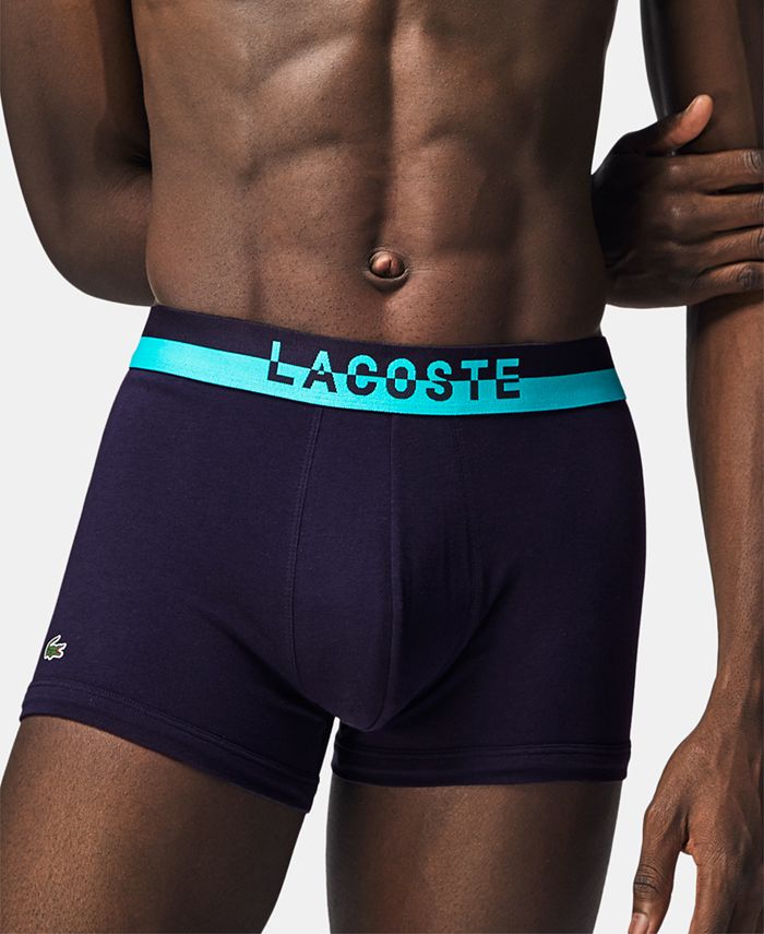 Lacoste Men's 3-Pk. Trunks & Reviews - Underwear & Socks - Men - Macy's