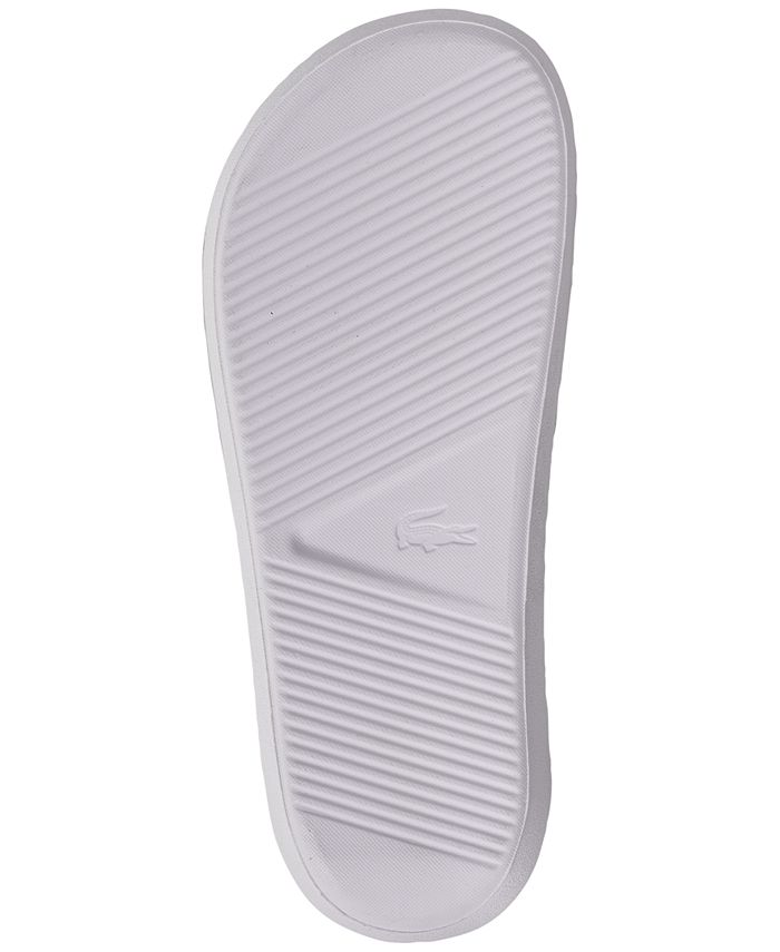 Lacoste Women's Croco Slide Sandals from Finish Line - Macy's