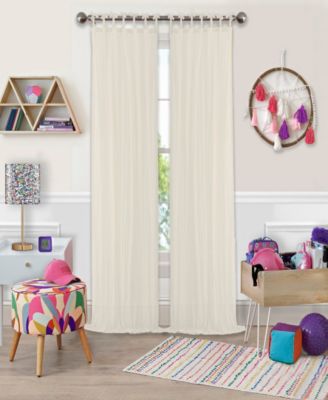 Elrene Home Fashions - Greta 50" x 95" Crushed Sheer Curtain Panel